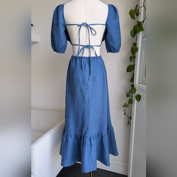 Reformation Maryam Linen Dress - Picture 9 of 11